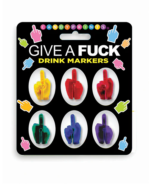 Give A Fuck Drink Markers - Image 2