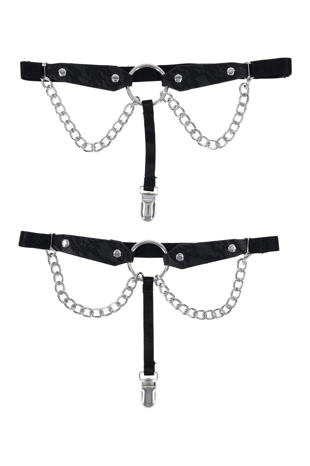Chain Lace Garters