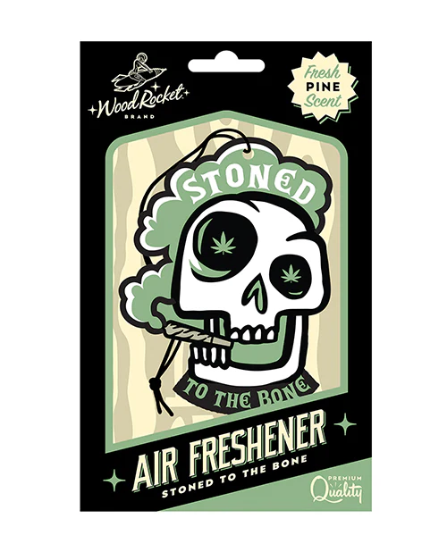 Wood Rocket "Stoned to the Bone" Air Freshener